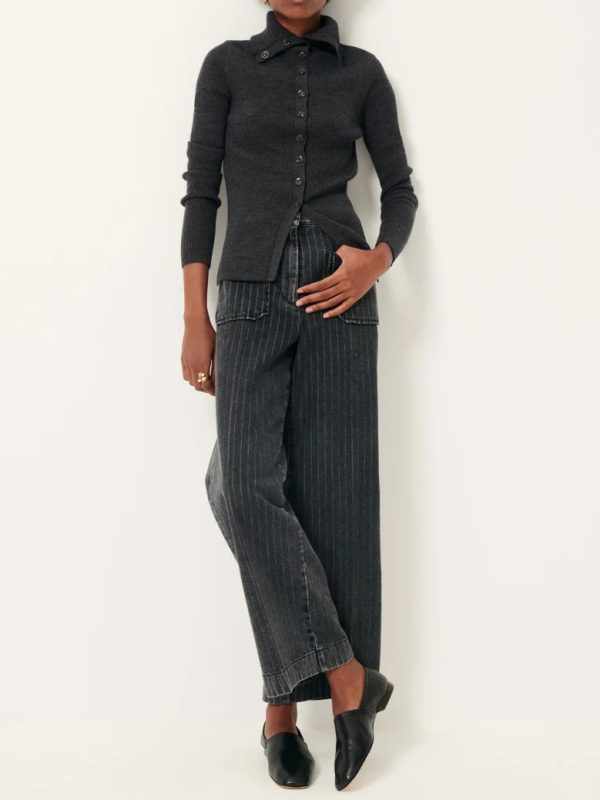 ALDRICKS PANTS GREY COUTIL