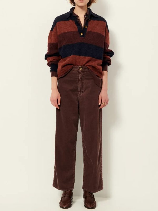 VELVET CRUISE PANT COFFEA