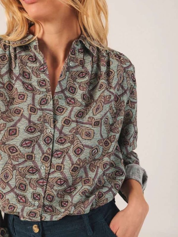 AD201 CAMISA ESTAMPADA