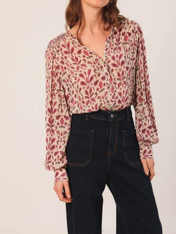 KI197 CAMISA ESTAMPADA