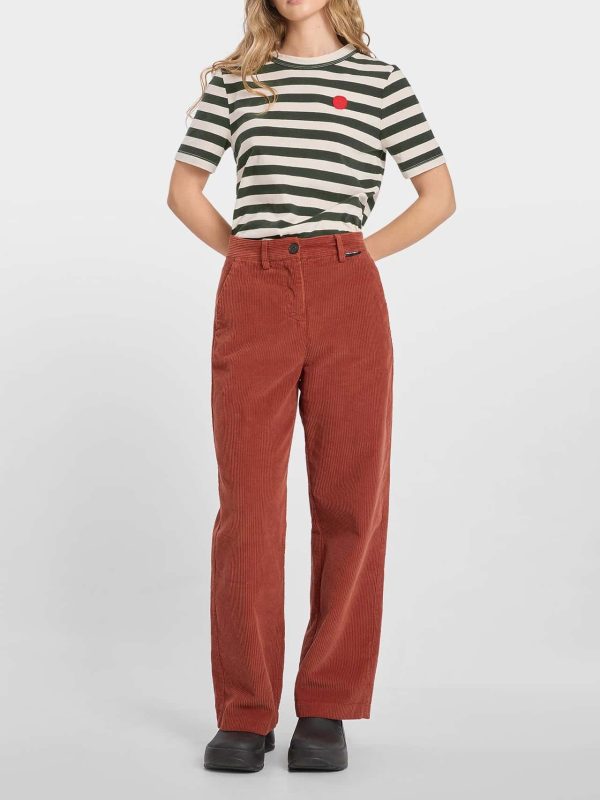 ARLET PANTALON PANA RED CLAY